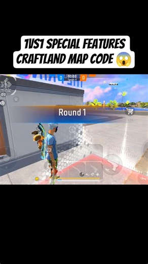 Free Fire 1vs1 Special Features Craftland Map Code 😱 #freefire #craftland #viralshort