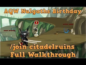 AQW /join citadelruins Full Walkthrough | Polish Quests
