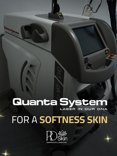 Quanta Duetto MT EVO Laser For a softness skin #drrostomdirani #laserhairremoval #filler #skincare #bluepoint_advertising