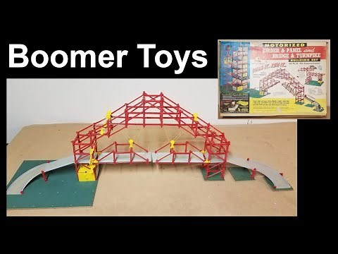 Kenner's Set No. 8 Motorized Girder & Panel Building Set - The Constructioneer (Boomer Toys)