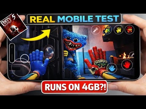 How to Play Poppy Playtime Chapter 5 on Mobile | 4GB RAM Android (Full Tutorial)