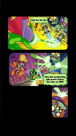 The Story of Green Shadow Part 2 #shorts #plantsvszombies #plantsvszombiesheroes #gaming #pvz