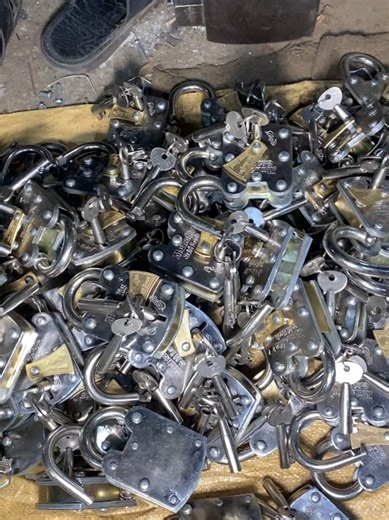 Traditional Metal Lock Production Process