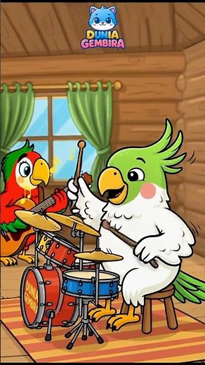 Burung Kakak Tua 🎵 | Lagu Anak Indonesia Balita Terpopuler