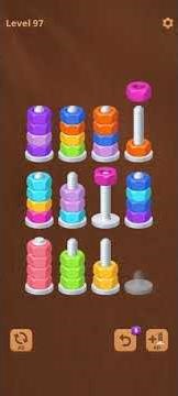 Nuts Sort Journey Short gameplay video #fypシ#puzzlemaster #level-97