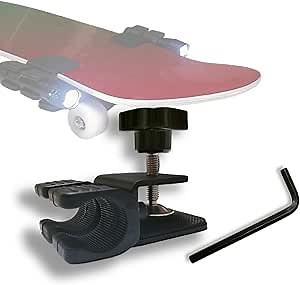 Skateboard Lights Underglow, Skateboard Lights for Night Riding Mounts (Size : Without Flashlight)