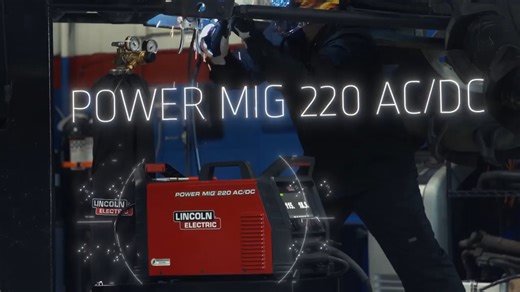 The POWER MIG® 220 AC/DC Multi-Process Welder delivers superior MIG results, optimal TIG performance, versatile Stick capabilities, and so much more! Click here to learn more: https://bit.ly/4nob74h #WeldRed #WeldRedNation #TIG #MIG #StickWelding #Welding #POWERMIG | Lincoln Electric Canada