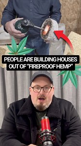 HEMPCRETE is Fireproof 🔥 Naturally Insulated, Moisture Resistant, mold resistant, Rodent resistant, it cleans the air, carbon negative! why aren’t we using it EVERYWHERE! | Jake vs the state