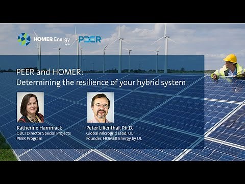 PEER and HOMER: Determining the Resilience of Your Hybrid System
