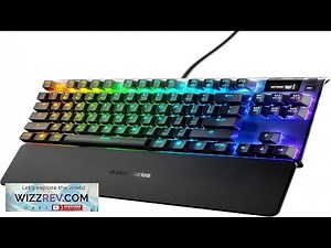 SteelSeries Apex 7 TKL Compact Mechanical Gaming Keyboard – OLED Smart Display Review
