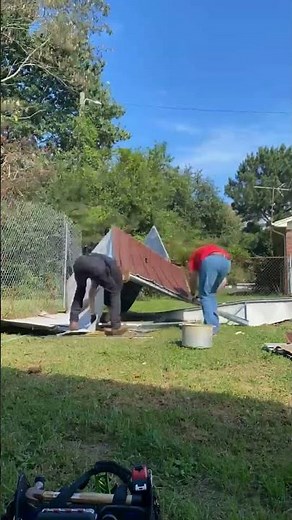 Junk King - Shed removal process