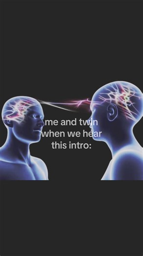 Me and Twin Reaction to a Catchy Intro — Twin Think-Alike Clip