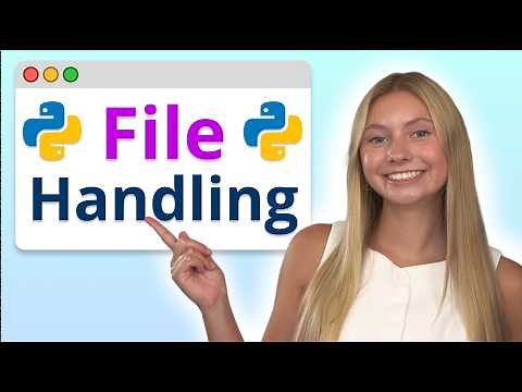 Python File Handling - Visually Explained
