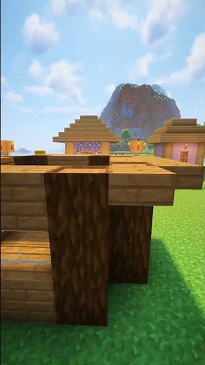 Minecraft Aesthetic Simple House Tutorial 🏠🌲 | Cozy Rounded Roof!