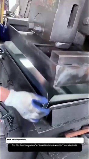 Metal Bending Process Using Industrial Bending Machine — Perfect Precision and Power!