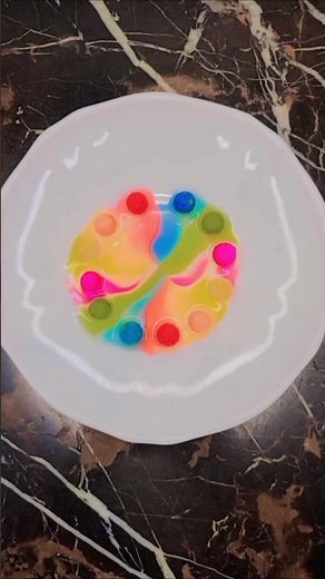 🌈 Magical Color Explosion Experiment | Easy Science Art#imaginativeartandcraft #trending #subscribe