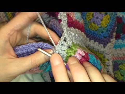 Harmony blanket Join as you go Part 3