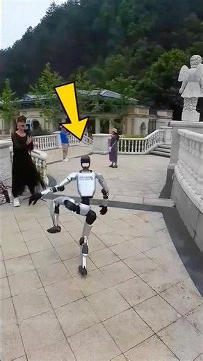 This Human-Like Robot Kept Falling! 🤖😢 #shorts