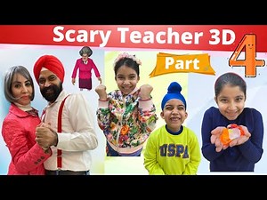Scary Teacher 3D In Real Life - Part 4 | RS 1313 VLOGS | Ramneek Singh 1313