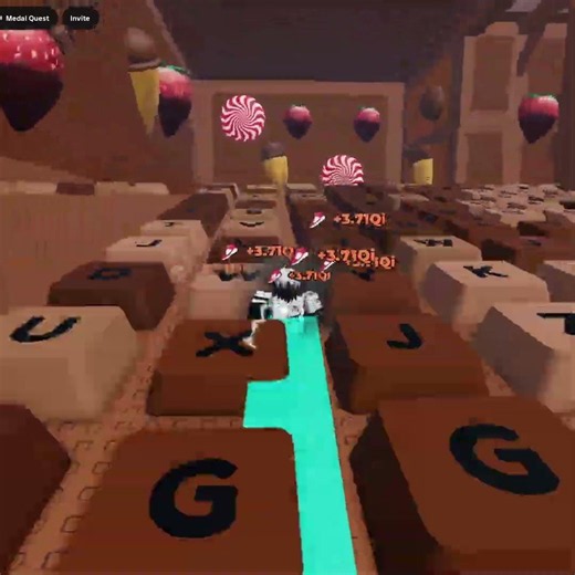 I Found the UNLIMITED Golden Key! #roblox #keyboardescape #usa