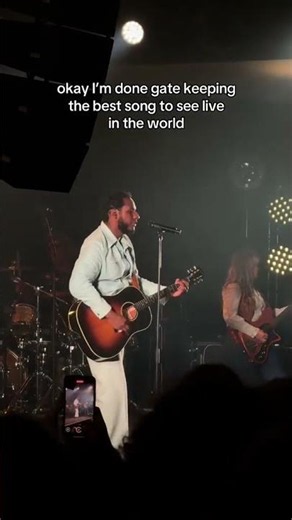 POV: You hear the best song ever to live in the world live #leonbridges