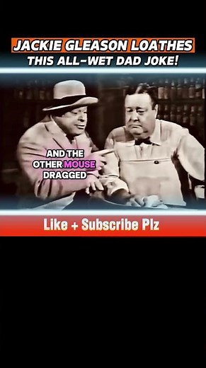 Jackie Gleason Can't Handle Crazy Guggenheim's TERRIBLE Mouse Joke! #FrankFontaine #Honeymooners