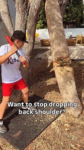 Old school but effective. Chopping wood isn’t about swinging down… It’s about learning how to use the ground, rotate the core, and stay connected. Power doesn’t start with the hands. It starts from the ground up. 🔥⚾️🥎 #fastpitch #hittingcoach #baseballlife #softball #reels | Hot Korner Training Facility