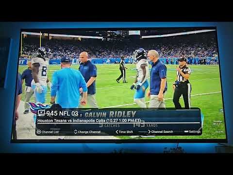 NFL Section On Superbox S6 Max