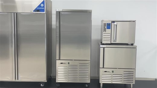 10 Tray Small Blast Freezer Portable Vertical Commercial Refrigerator New Condition for Frozen Food Storage Outdoor Use