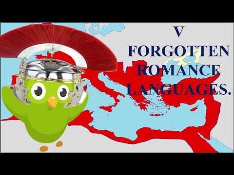 5 Forgotten Romance Languages.