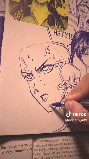 Drawing Fubuki from One Punch Man - Anime Art