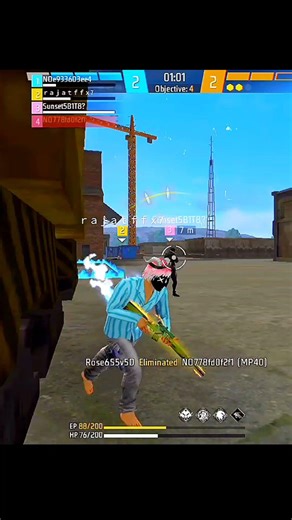 Only Red Numbers: Intense 1v4 Situation Free Fire.