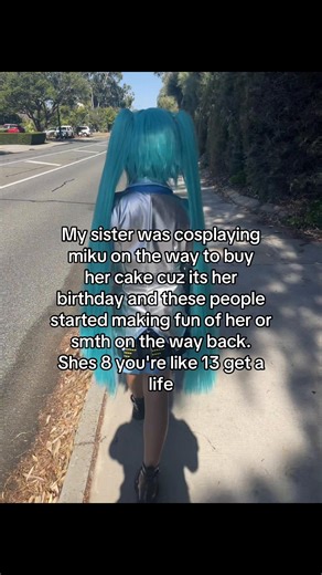 Sister's Birthday Cosplay Joy Amidst Criticism