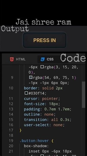 Modern Button Animation Using HTML & CSS 🔥 | Beginner Friendly Tutorial 2025