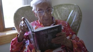 Woman, 97, combats loneliness through the power of reading