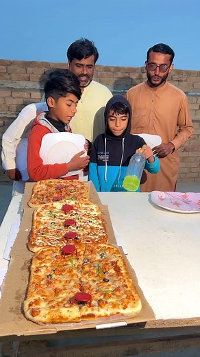 7.4M views · 78K reactions | Large Train Pizza Bottle Flip Challenge part1 | Naino jameel | Facebook