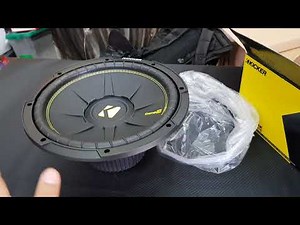 Subwoofer kicker Comp c 12 pulgadas 600w