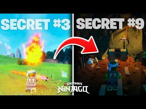 EVERY SECRET UPDATE From This Weeks Update in NINJAGO x LEGO Fortnite Odyssey! (INSANE!)