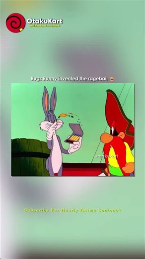 Bugs Bunny invented the ragebait 😂 #shorts #cartoon