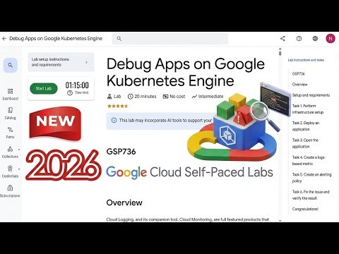Debug Apps on Google Kubernetes Engine | GSP736 | #GSP736 #arcade2026