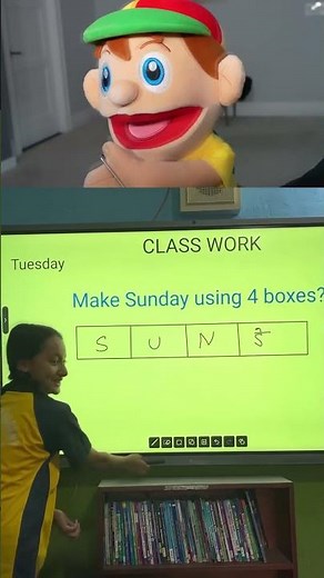 Can You Make Sunday Using 4 Boxes?