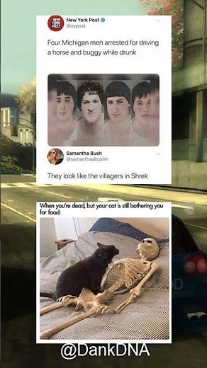 The villagers in Shrek