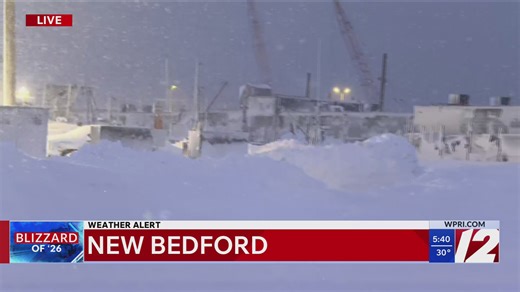 5:40 PM: Live in New Bedford | Blizzard '26