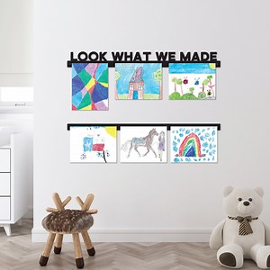 Look What We Made, Custom Kids Art Display Board Magnetic, Playroom Wall Art, Kids Room Decor, Playroom Decor Sign, Kids Art Display Sign - Etsy
