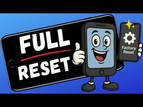 How To Factory Reset ANY iPhone In Under 20 Minutes! (5 Step Process)
