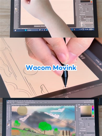 Plug in. Create. Reveal. Wacom Movink in action. #WacomMovink #Wacom #CreateMore