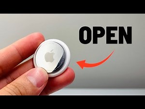 How To Open Apple AirTag