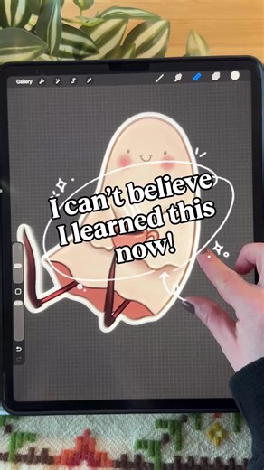 Procreate sticker outline hack you NEED to try 🔥 Easy white border tutorial | Procreate tips for beginners & digital artists. I’ve been using this trick for all of my stickers that I currently sell in our tattoo shop and that I used to sell on Etsy. If you use Cricut I would recommend using monoline brush to make the edges smoother but if you order stickers for example from @StickerApp I haven’t done that step. Follow us for more tricks, tips, tutorials and brushes! ➡️ #procreatetutorial #stick