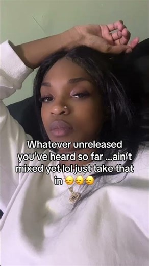 I listen to my unreleased over n over n over until I’m sick of it 😂