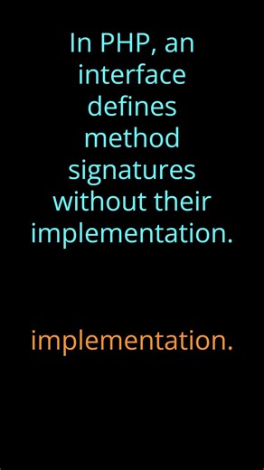 Interfaces explained